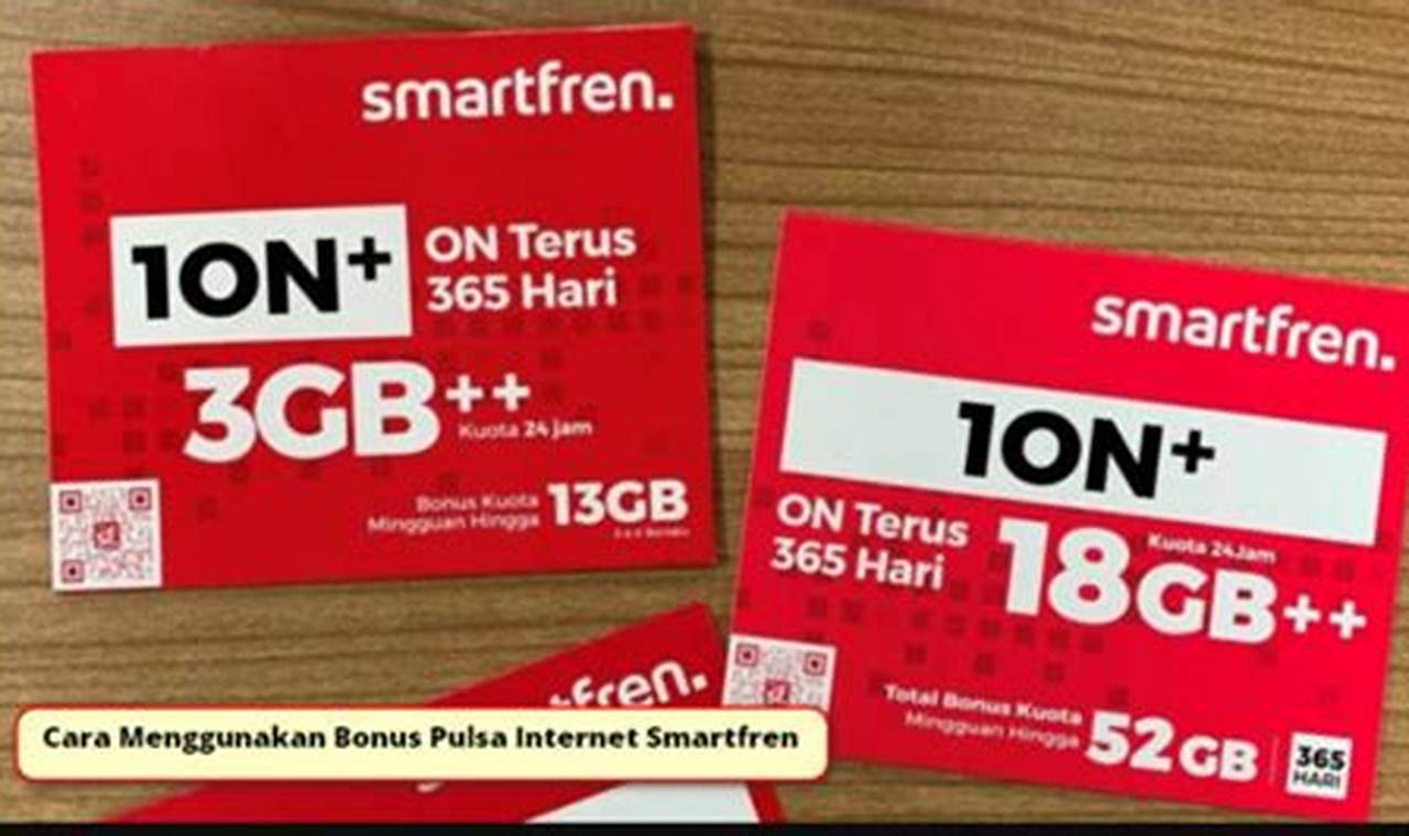 Panduan Lengkap Cara Menggunakan Bonus Pulsa Internet Smartfren