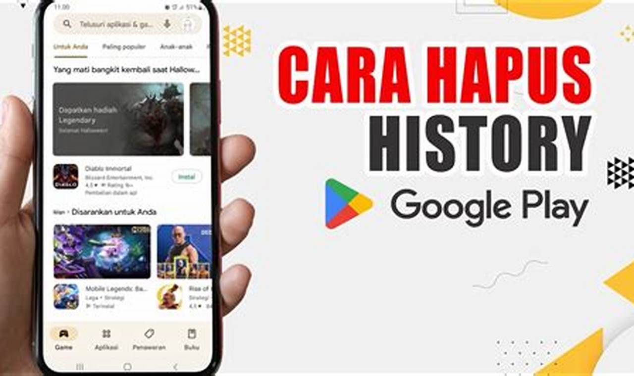 Panduan Lengkap: Cara Menghapus Riwayat di Play Store Android