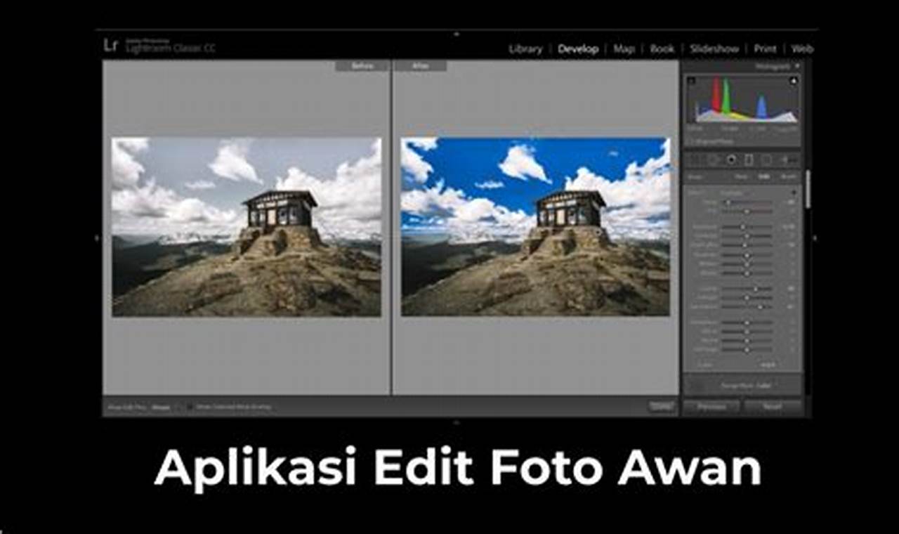 Aplikasi Edit Foto Awan Terbaik untuk Profesional dan Pemula