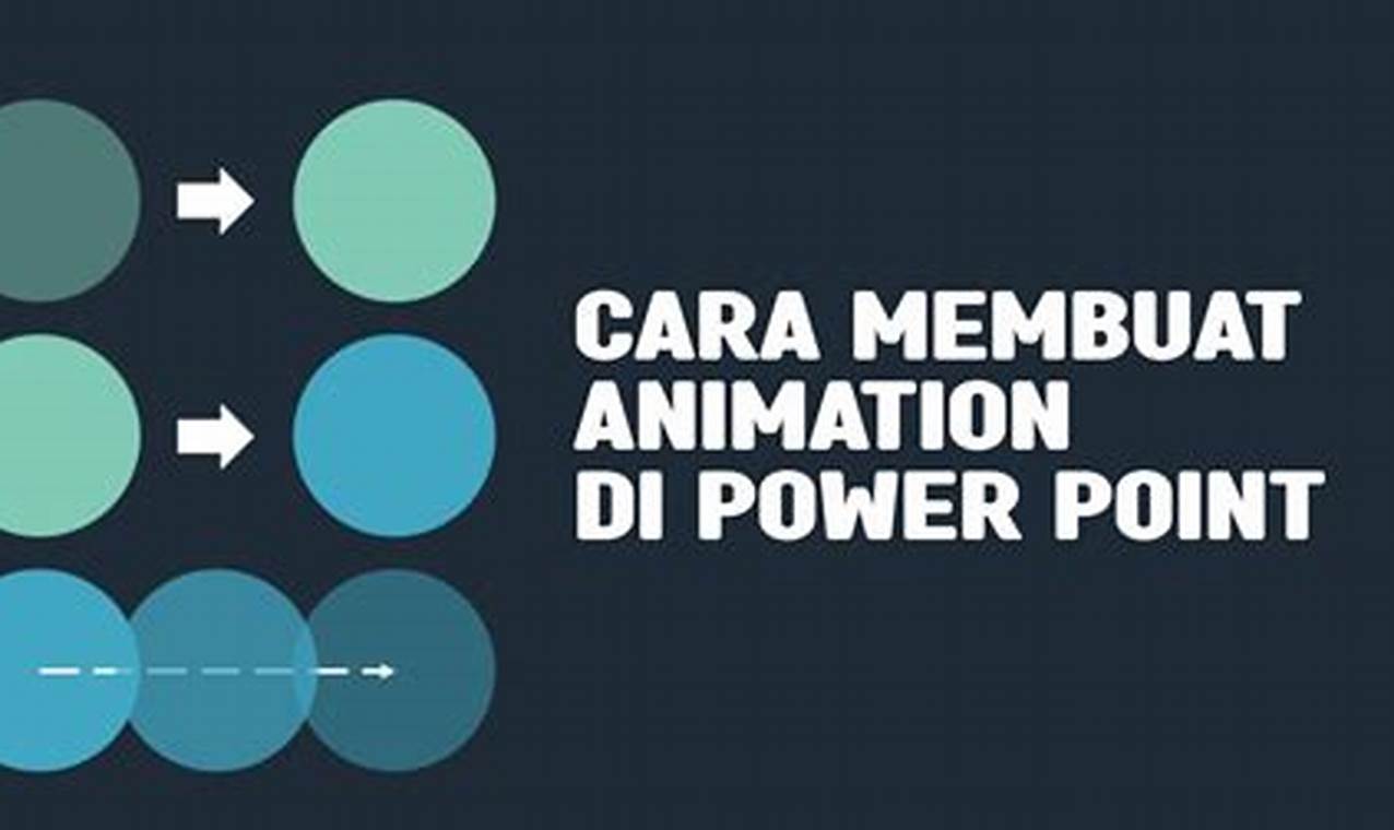 Panduan Lengkap: Cara Membuat Animasi di PowerPoint